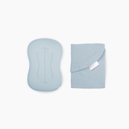 Lounger Curve + Muslin Cover Set | Bluebell