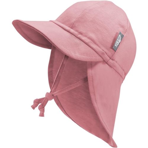 JAN & JUL Sun Soft Baby Cap | Cotton Neck Flap Hat for Littles