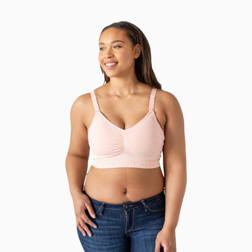 Kindred Bravely Sublime Hands Free Pumping Bra - Pink Heather, Medium
