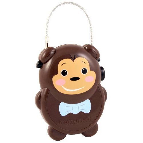 Buggyguard Retractable Stroller Lock, Monkey