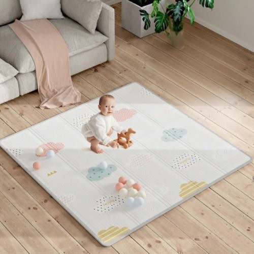Fodoss 71x59in Extra Large Baby Play Mat – Waterproof Foam Floor Mat for Babies, Toddlers & Infants, Ideal for Playtime