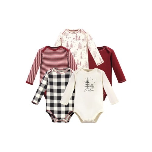 Organic Cotton Long-Sleeve Bodysuits