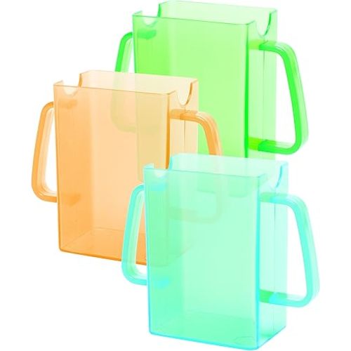 Mommys Helper Juice Box Buddies Holder for Juice Bags and Boxes, Colors May Vary, 1 Piece per Order