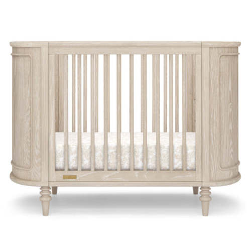 Provence 4-in-1 Oval Convertible Crib & Breathable Luxury Mattress