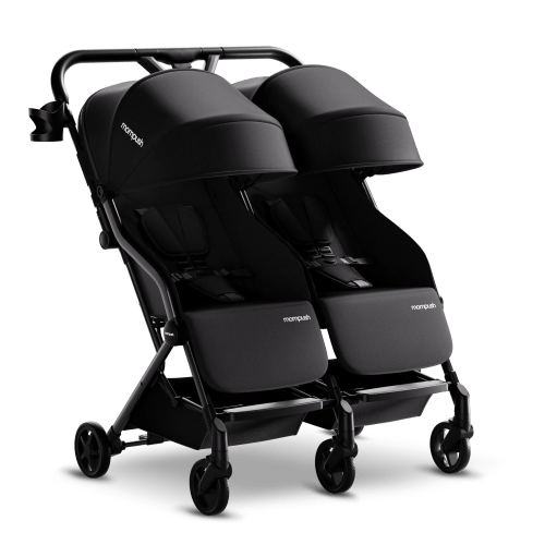 Mompush Lithe Lightweight Double Stroller For Infant and Toddler | Mompush