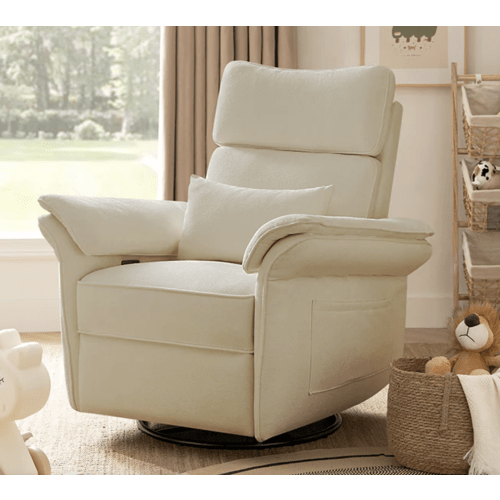 CUDDLESUPPORT ARMRESTS Nursery Power Recliner