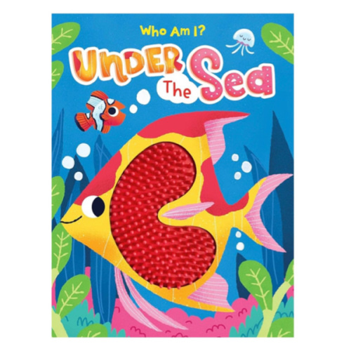 Under the Sea - Silicone Touch and Feel Board Book - Sensory Board Book (Touch & Feel Sensory Board Books for Baby & Toddler Time)