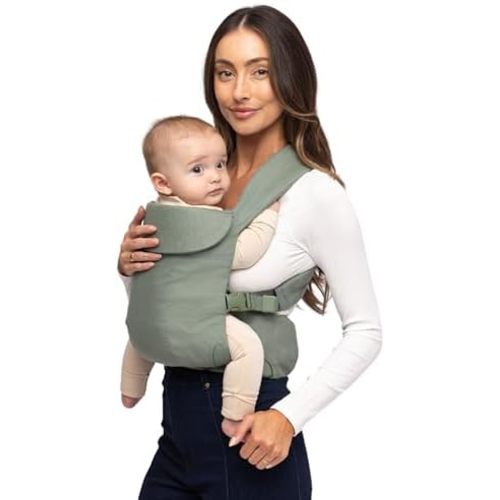 WildBird - Aerial Buckle Carrier - 2-24 Months - Standard (XS-XL) Acadian - Front or Back Carry - Cross Straps, Lumbar Support, Headrest - Hip Healthy - Baby Carrier - Baby Essentials - New Mom Gifts