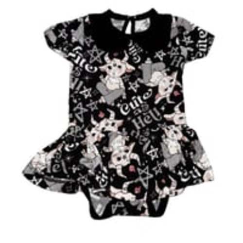 The Twisted Lily Cute As Hell Baby Bamboo Twirl Dress