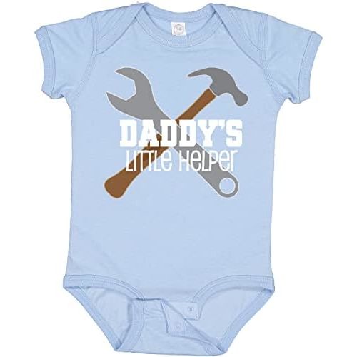 inktastic Daddy's Little Helper Tool Set Baby Bodysuit