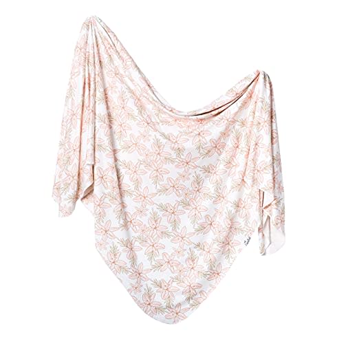 Copper Pearl Large Premium Knit Baby Swaddle Receiving Blanket Kiana