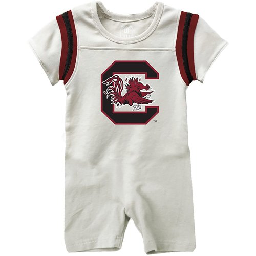 Wes & Willy Infant Boys' University of South Carolina Primary Logo Romper