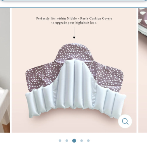 Inflatable Support Cushion –Ultimate Comfort for Tiny Diners – nibbleandrest