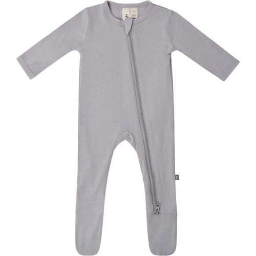 Zippered Footie, Black