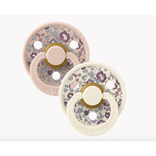 BIBS x LIBERTY Colour Dummies 2 Pack Eloise - Blush Mix