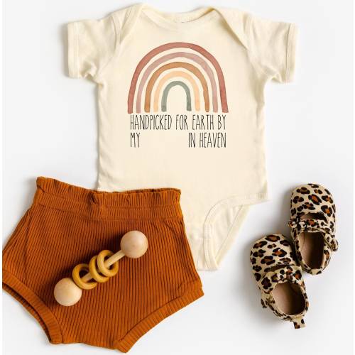 Handpicked for Earth by My Grandma in Heaven Baby Bodysuit