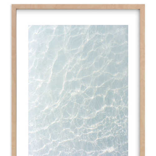 Minted® Wave Patterns Framed Art