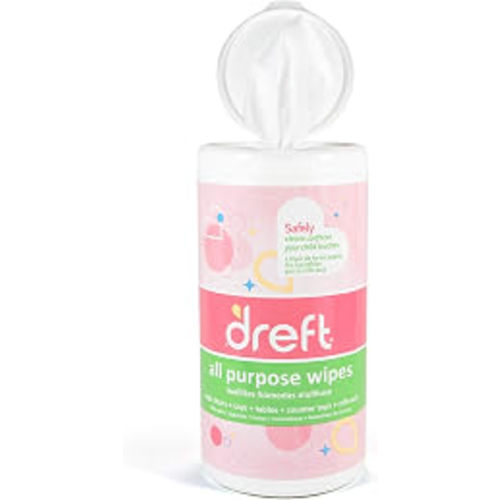 Dreft Multi-Surface All-Purpose Gentle Cleaning Wipes for Baby