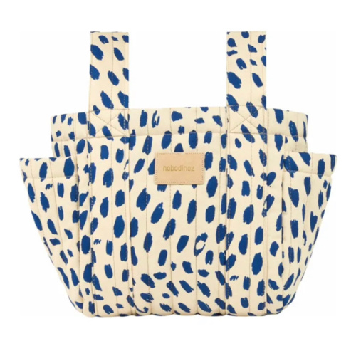 Nobodinoz - Hyde Park Leonie stroller organizer bag - Blue | Smallable