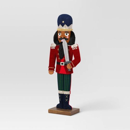 Christmas Fabric Nutcracker Figural Decor - Wondershop™
