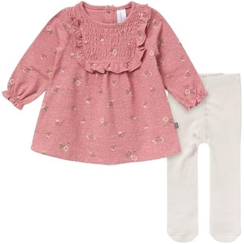 Modern Moments by Gerber baby-girls Dress and Tights Set
