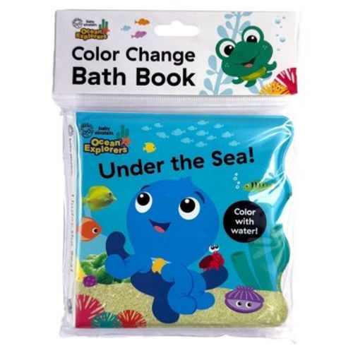 Baby Einstein Under the Sea! Color Change Waterproof Bath Book