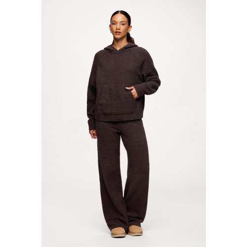 Teddy Sweater Set | Cozy Sweater Hoodie & Wide-Leg Sweat Set by nuuds