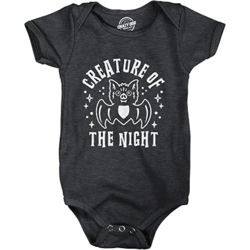 Creature of The Night Halloween Funny Cute Baby Body Suit