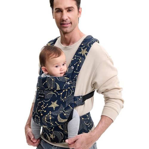 Momcozy Baby Carrier, Ergonomic Lightweight Infant Carrier, Starry Sky