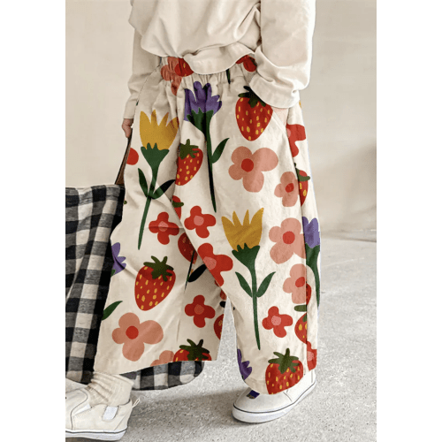 Baby & Kids Flowers Casual Pants
