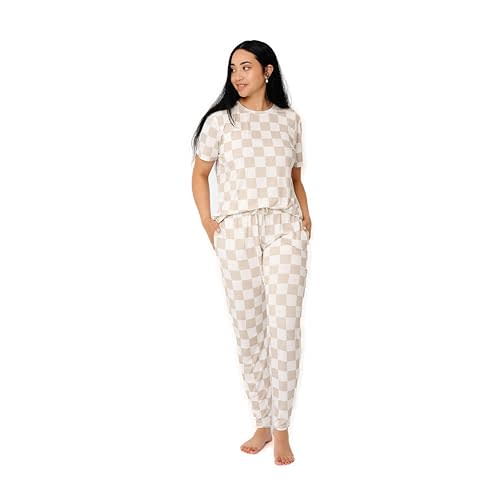 Copper Pearl, Womens Fitted Pajama, Pattern1