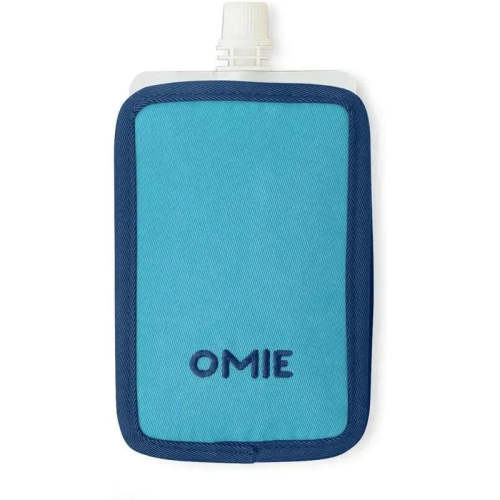 OmieBox - Pouch Cooler, Freezable Insulated Sleeve, Blue