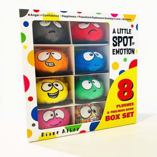 A Little Spot of Emotion 8 Plush Toys with Feelings Book Box Set, (Paperback)