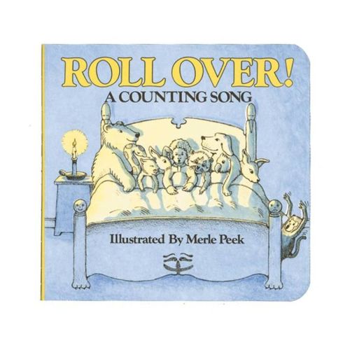 Roll Over! - by Merle Peek (Board Book)