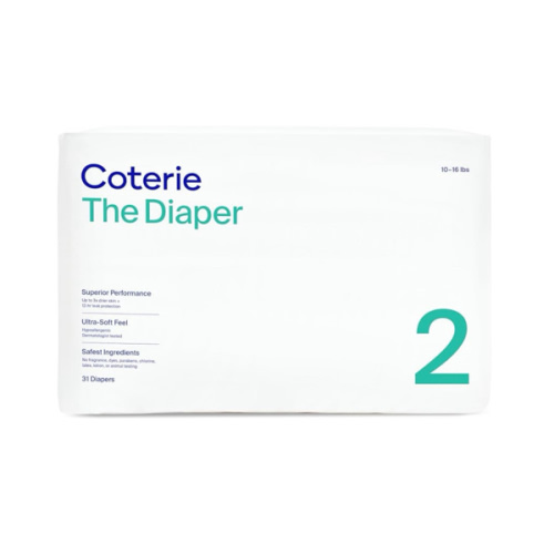 Coterie Size 2 Diaper, 31 Ct-L8