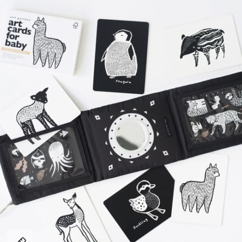 Baby Tummy Time Gallery with Mirror Bundle