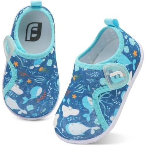 JOINFREE Baby Toddler Water Shoes Boys Girls Sandals Barefoot Kids Breathable Sneakers Shoes for Walking Running