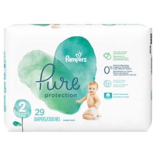 Pampers® Pure Protection 32-Count Size 2 Disposable Diapers