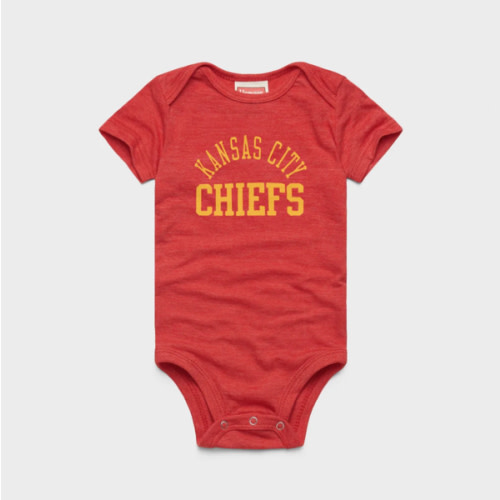 Kansas City Chiefs Classic Baby One Piece | Retro NFL Baby One-Piece – HOMAGE