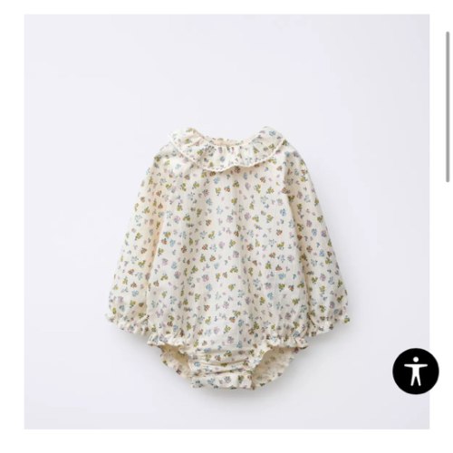 TEXTURED FLORAL BODYSUIT - Mid-ecru | ZARA United States