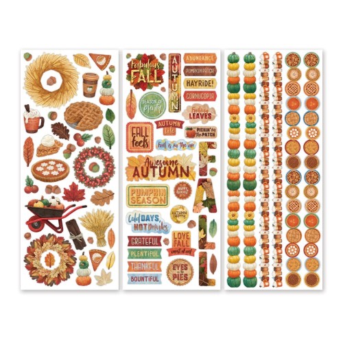 Grateful Harvest Stickers - Creative Memories