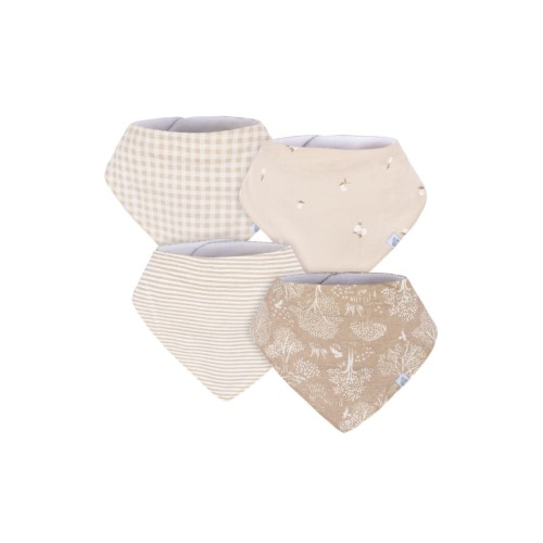 Bandana Bibs 4-Pack