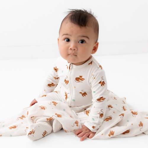 Tiger Zippered Footie