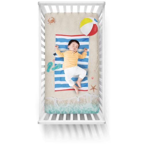 Luvsy Printed Crib Sheets