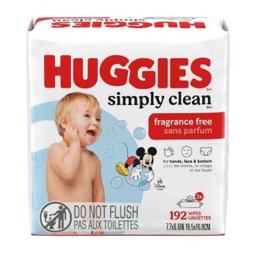 Huggies Simply Clean Baby Wipes - Unscented