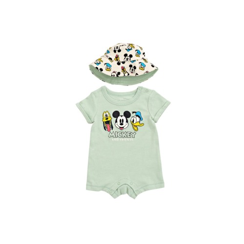 Mickey Mouse 2-Piece Romper and Bucket Hat Set