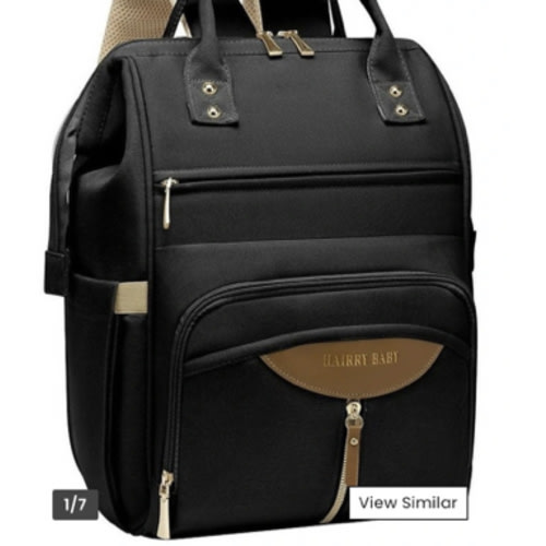Nappy Changing Bag in Black