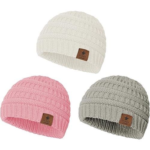 Zando Baby Beanies Infant Toddler Winter Hat Soft Warm Knit Hats Caps for Boys