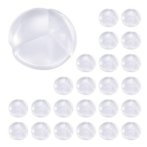 VEVOR Corner Protectors, 24 Pack, Clear & Transparent