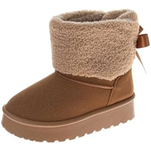 Avalanche Boys Girls Fuzzy Boots Baby Kids Snow Warm Cozy Winter Boots Size 3-4 Infant / 5-10 Toddler / 11-12 Little Kid